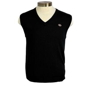 Brooks Brothers UGA Men’s Small V-Neck Merino SweaterVest Georgia Bulldogs